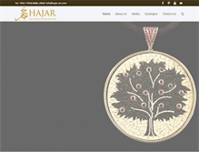 Tablet Screenshot of hajar-art.com